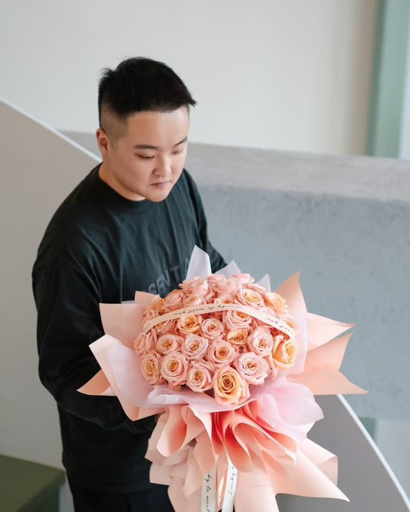 鲜花花束、礼仪花束、圆形花束