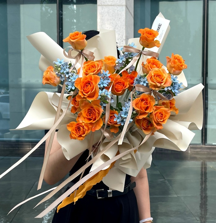 鲜花花束、礼仪花束、韩式花束