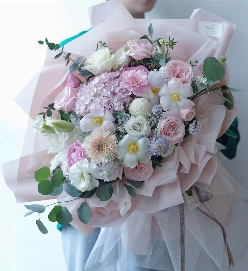 鲜花花束、礼仪花束、韩式花束
